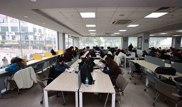 Gebze'de 6 kütüphane günde 2 bin 500 kişiye hizmet veriyor