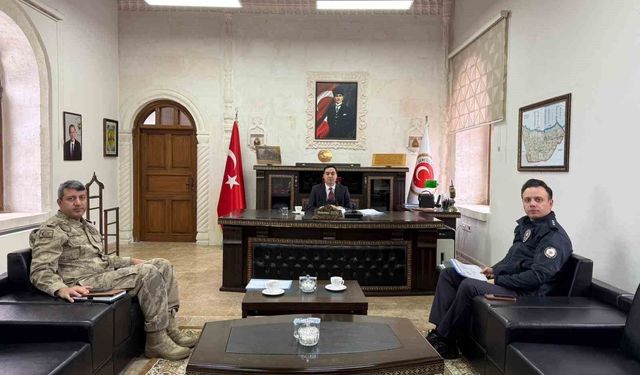 Gercüş'te huzur ve güvenlik toplantısı