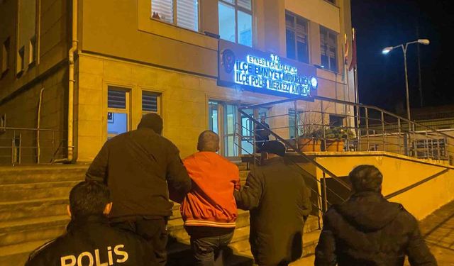 Giresun'da 4 ayrı hırsızlık olayında 8 kişi gözaltına alındı