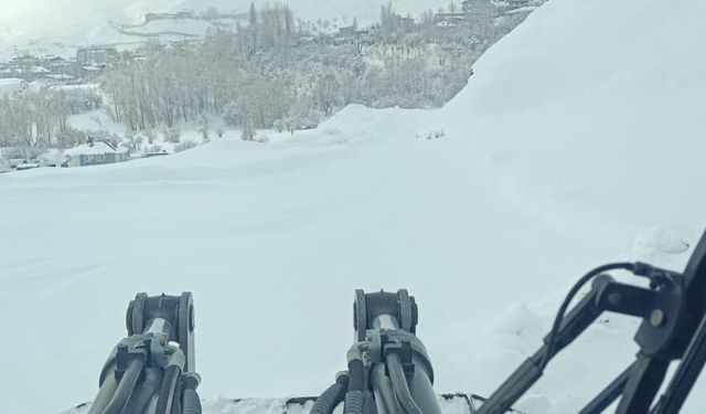 Hakkari'de 36 yerleşim yerinin yolu ulaşıma kapandı