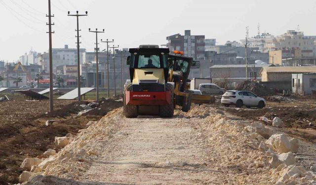 Harran Ovası'nda yol çilesi tarihe karışıyor