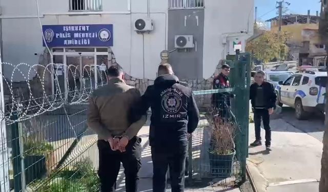 İzmir'de 22 yıl hapis cezasıyla aranan firari yakalandı