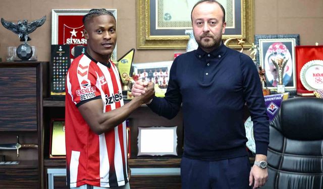 Jonathan Okoronkwo resmen Sivasspor'da