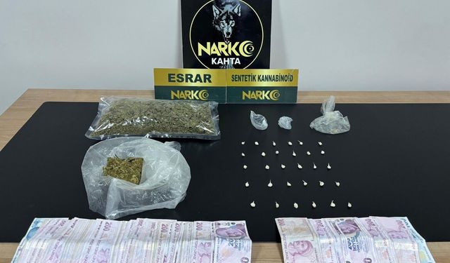 Kahta'da uyuşturucu operasyonu: 7 gözaltı