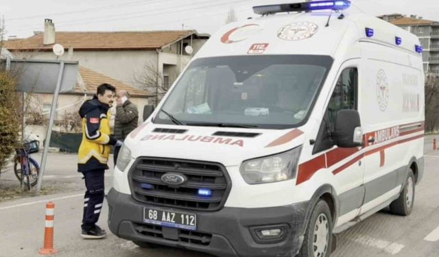 Kamyonet bisiklete çarptı: 1 yaralı