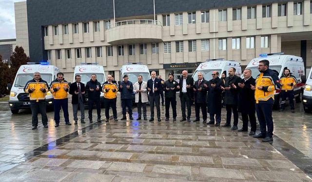 Karaman'da ambulans sayısı 37'ye yükseldi