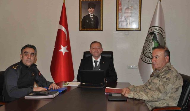 Kars'ta Aralık ayı asayiş ve güvenlik toplantısı yapıldı