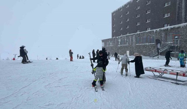 Kartalkaya'da sömestr hareketliliği