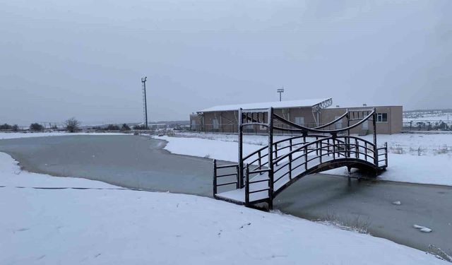 Kastamonu'da yüksek kesimlerde kar yağışı etkili oluyor
