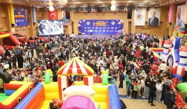 Kepez'in Sömestir Festivali çocuklara şenlik yaşatıyor