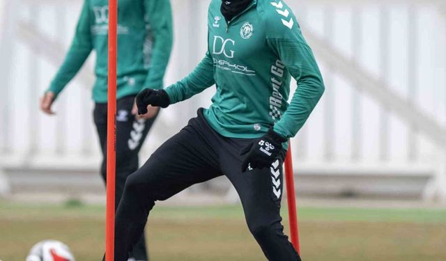 Konyaspor, Beşiktaş maçının hazırlıklarına devam ediyor