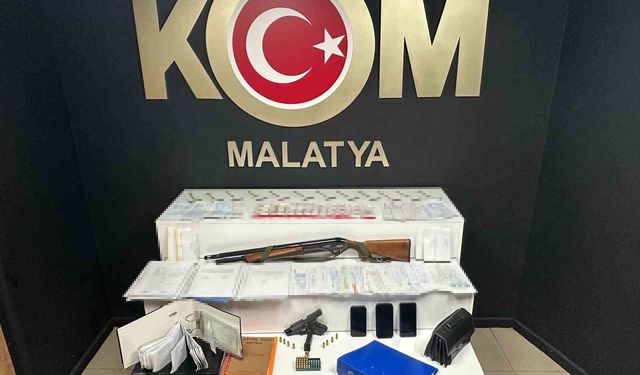 Malatya'da tefeci operasyonu: 3 tutuklama