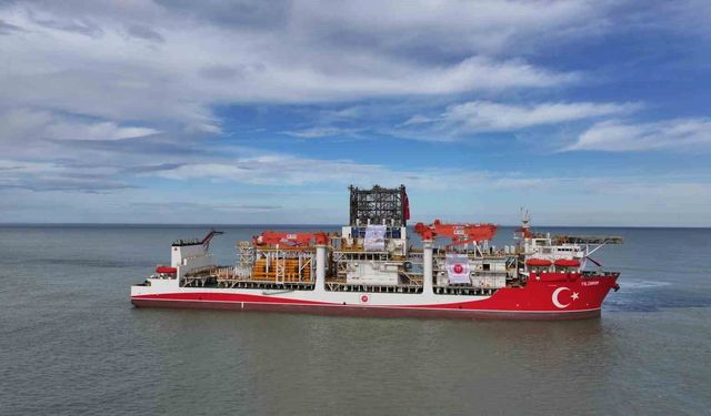 Mavi Vatan'ın yeni neferi Yıldırım havadan görüntülendi