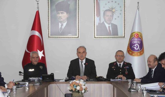 Ordu'nun 2025 asayiş raporu: Suç oranları azalıyor, suçların aydınlanma oranları artıyor