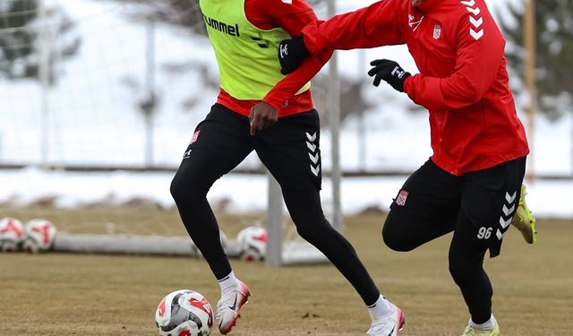 Sivasspor'da Pendikspor maçı hazırlıkları başladı