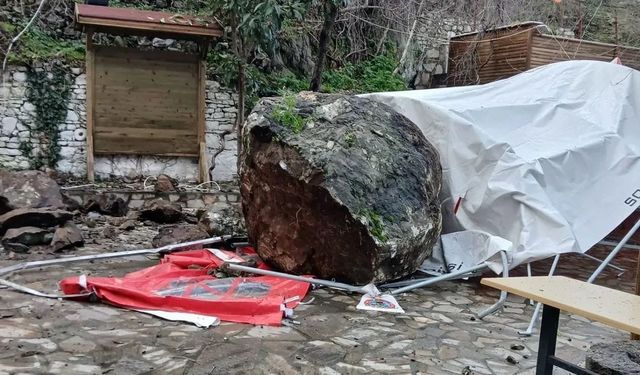 Soma'da meydana gelen heyelan korkuttu