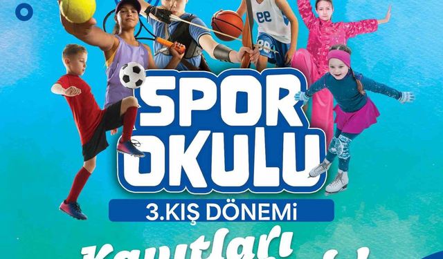 Spor A.Ş.'nin 3. kış dönemi spor okulu kayıtları başladı