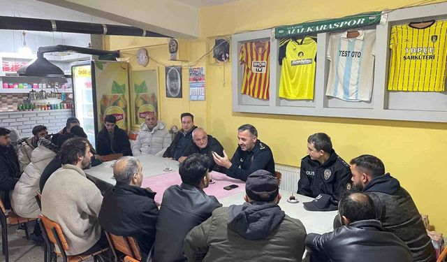 Tekirdağ İl Emniyet Müdürlüğü huzur için sahada