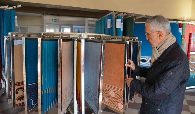 Tokyo Camii'nin halıları 26 yıl sonra yeniden Demirci'de dokundu