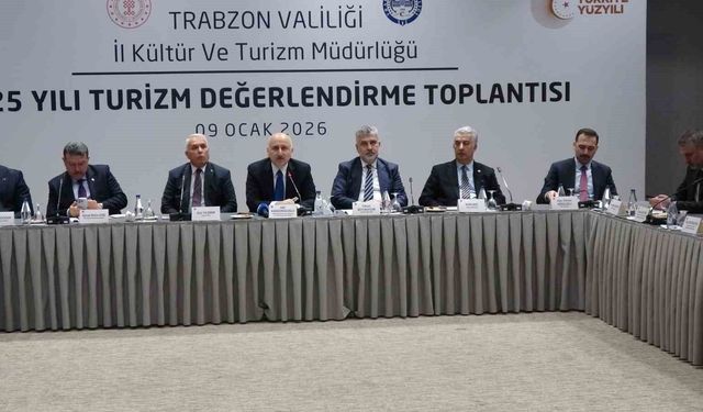 Trabzon'da turizmde hedef kaçırılan eserlerin geri döndürülmesi