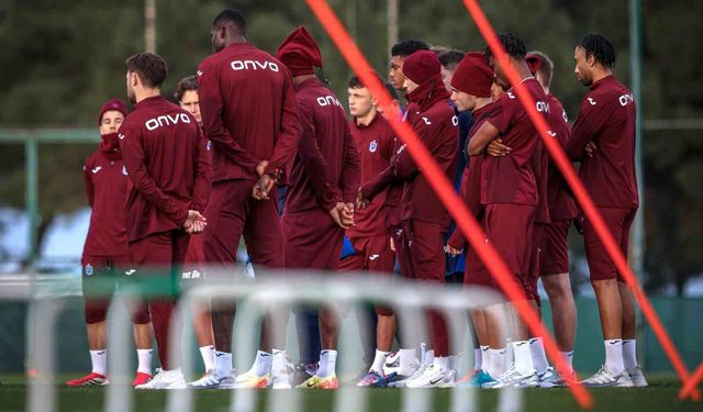 Trabzonspor'da Fethiyespor maçı hazırlıkları başladı