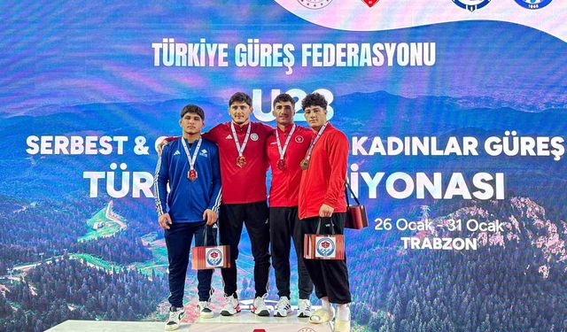 U23 Serbest Güreş Türkiye Şampiyonası sona erdi