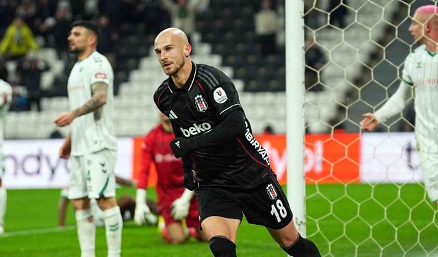 Vaclav Cerny, Beşiktaş formasıyla 6. golünü attı
