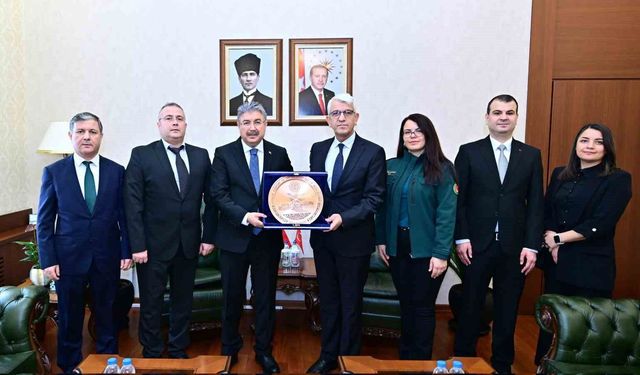 Vali Yılmaz'a '26 Ocak Dünya Gümrük Günü' ziyareti