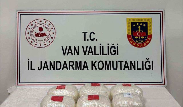 Van'da 7 kilo metamfetamin ele geçirildi