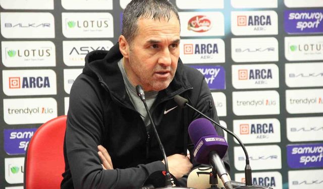 Yalçın Koşukavak: '87. dakikada penaltı golüyle mağlup olmak beni biraz üzdü'