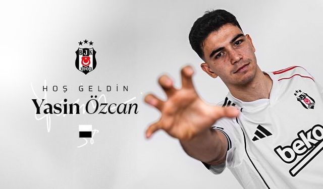 Yasin Özcan, resmen Beşiktaş'ta
