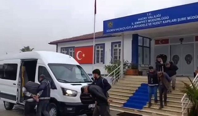 Avrupa ümidiyle yola çıkan 12 göçmen Hatay'da yakalandı