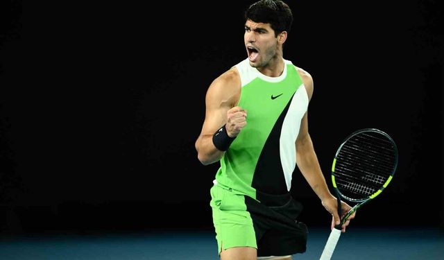 Avustralya Açık'ta kazanan Carlos Alcaraz oldu