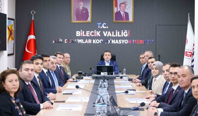 Bilecik'te GAMER güvenlik toplantısı yapıldı