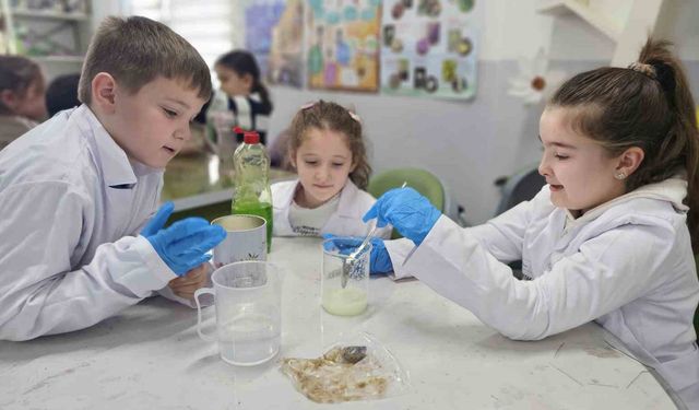Canik'te yarıyıl tatili, bilim ve teknolojiye taçlandı