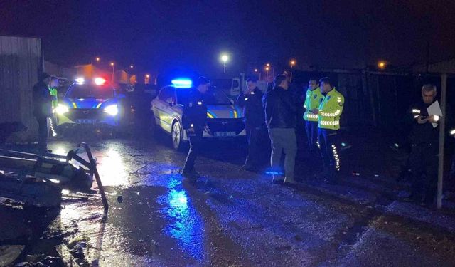 Çarpıp kaçtı, plakasını düşürünce yakalandı