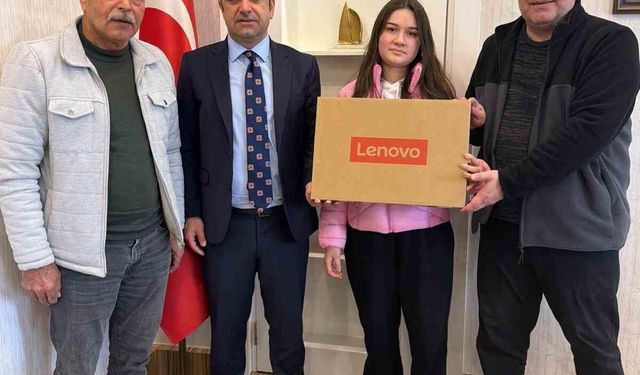 Gazipaşa'da yangın mağduru öğrenciye devlet şefkati