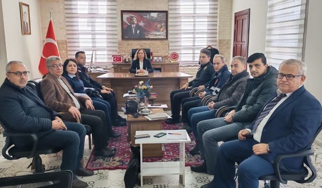 Germencik'te kriz merkezi toplandı