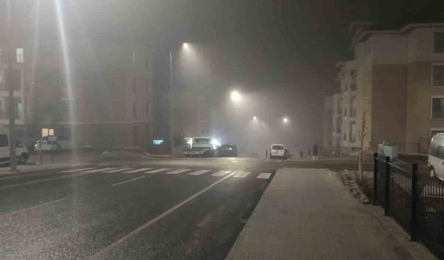 Gölbaşı'nda yoğun sis etkili oldu