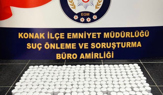 İzmir'de yarım milyona yakın uyuşturucu hap ele geçirildi