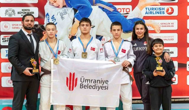 Ümraniye Belediyesi Spor Kulübü'nden Türkiye Şampiyonası'nda çifte altın