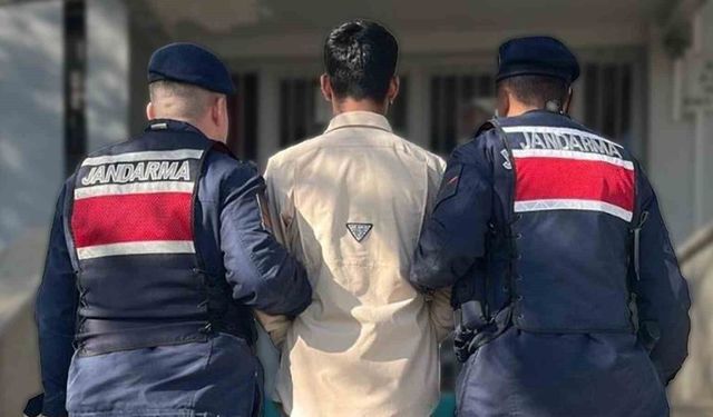 28 yıl hapis cezası bulunan hükümlü jandarma operasyonuyla yakalandı