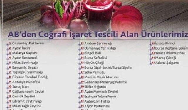 Adana şalgamı, AB'den coğrafi işaret tescili aldı