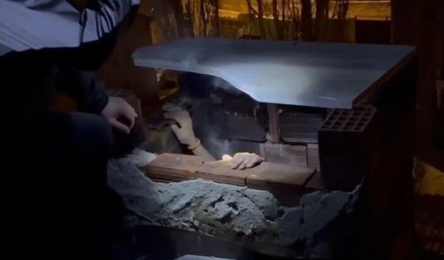 Ağrı'da baca içinde saklanan hükümlü yakalandı