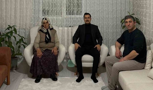 Akyaka Kaymakamı İsmail Demirtaş şehit ailesi ile iftar sofrasında buluştu