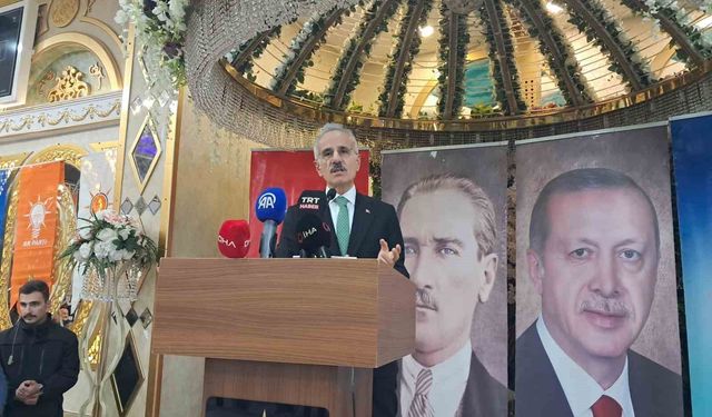 Bakan Uraloğlu: 'Türkiye'nin ulaşım ve iletişim altyapısına yaklaşık 355 milyar dolar yatırım gerçekleştirdik'