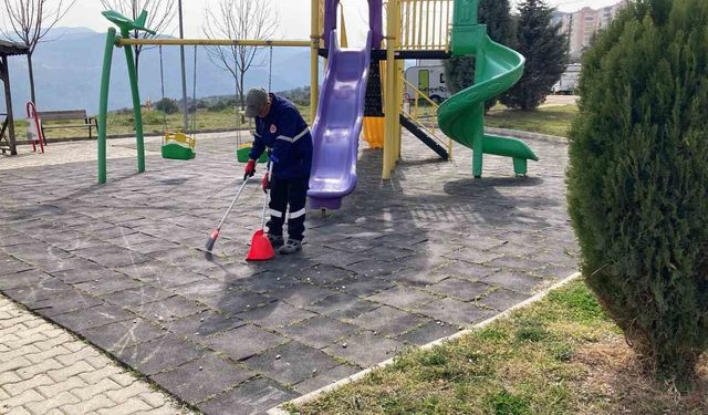 Bilecik Belediyesi'nden bayramda yoğun mesai