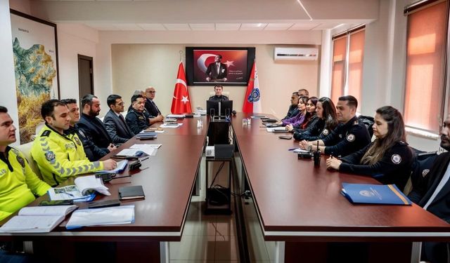 Bilecik'te bayram tedbirleri masaya yatırıldı