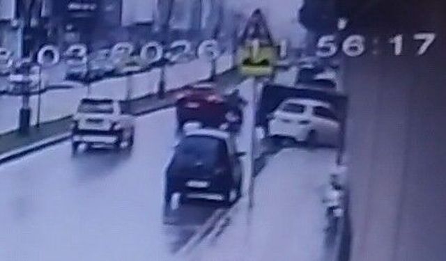 Bir anlık dalgınlık kazayı getirdi