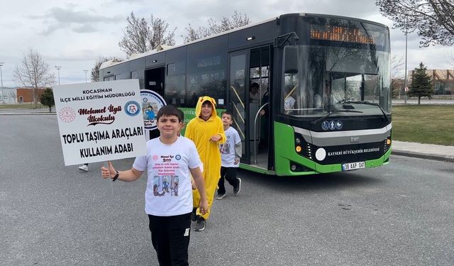 Büyükşehir Ulaşım A.Ş. ile 'Nezaket Yolda Kalmasın' projesini hayata geçirdi